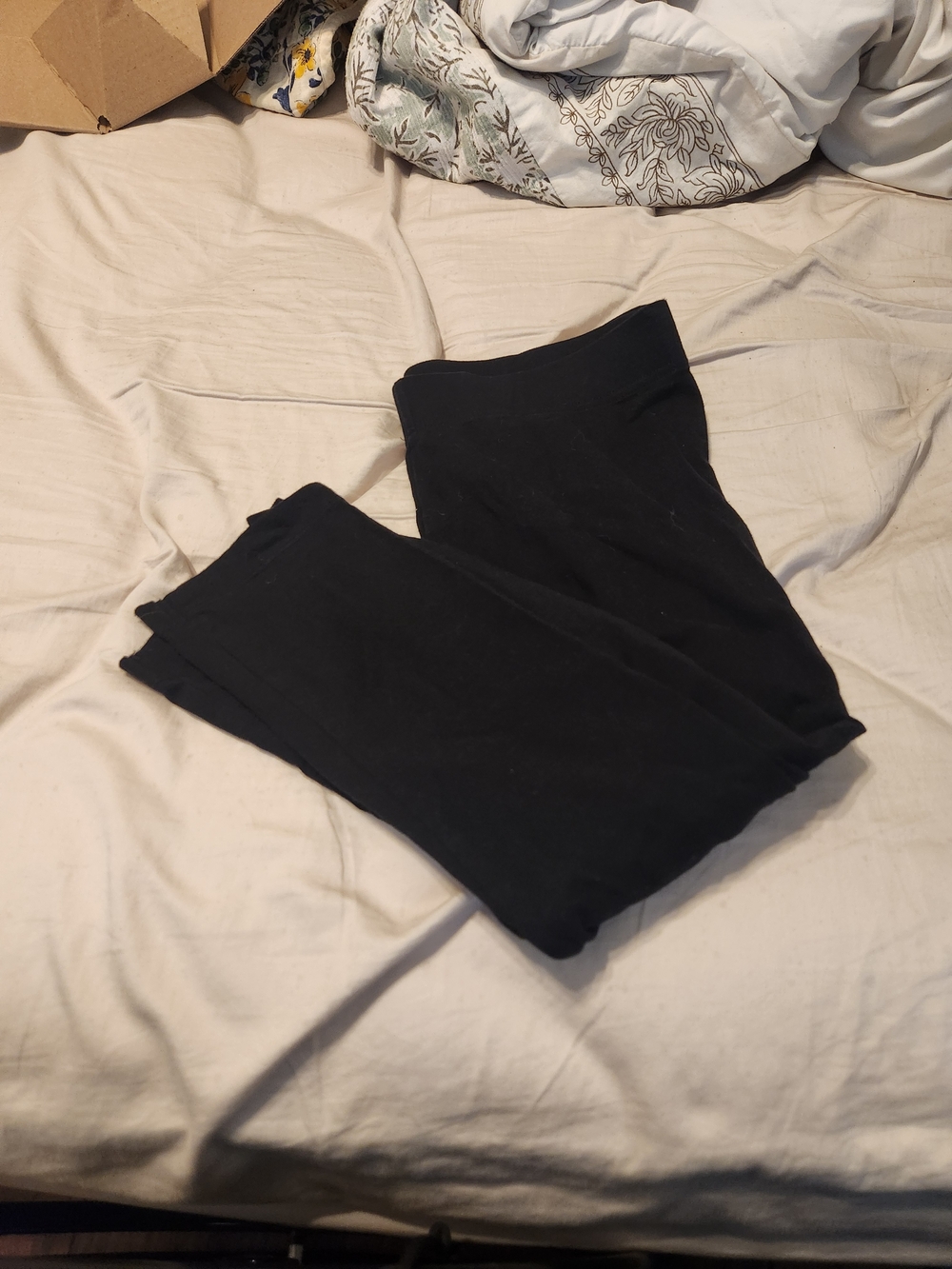 Cropped Old Navy Black Leggings - Everyday Stretch